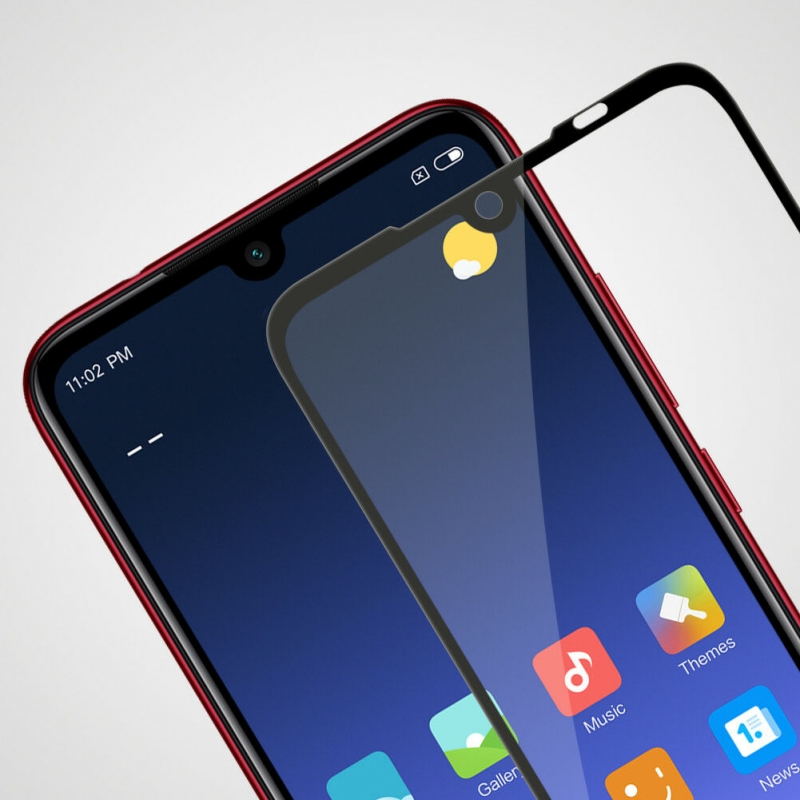 Miếng Dán Kính Cường Lực Full Màn Xiaomi Redmi Note 7 Hiệu Nillkin 3D CP+ có khả năng chịu lực, chống dầu, hạn chế bám vân tay cảm giác lướt cũng nhẹ nhàng hơn.